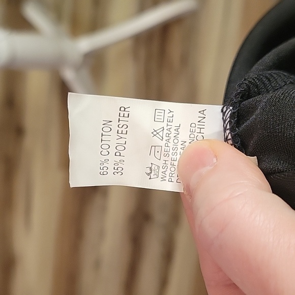 Black Tunic Long Side Slits Graphic Top - Picture 10 of 13